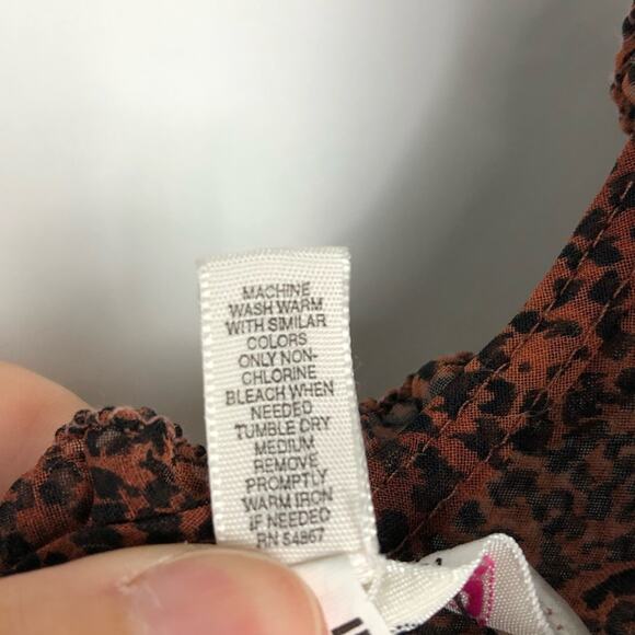 Victoria's Secret Sheer Leopard Print Chemise Medium - Picture 6 of 6